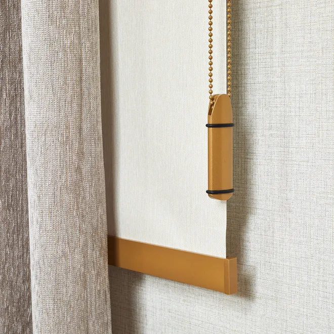 Roller blind bottom bars & chain weights – picture 5